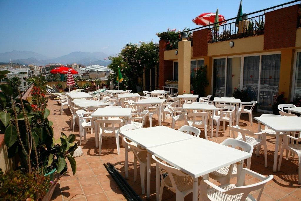 Hotel Olas De Almuñécar Restaurang bild